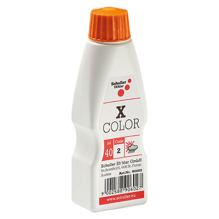 Schuller X-COLOR fény- és időjárásálló színező, 40 ml, krómsárga termék fő termékképe