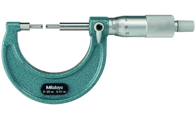 Mitutoyo Hullámosságmérő mikrométer, 0-25 mm, 0.01 mm (111-115) termék fő termékképe