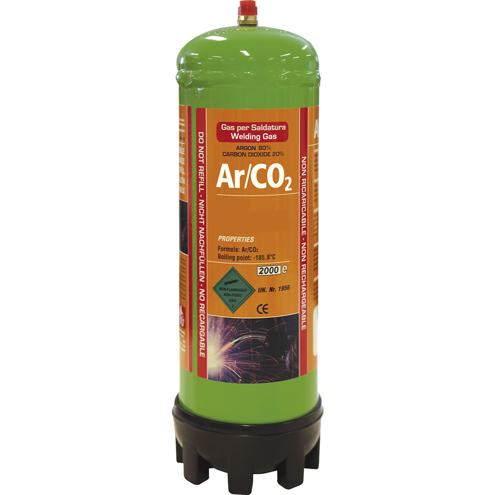 GYS Egyszerhasználható gázpalack, Ar/CO2, 1.8 L termék fő termékképe