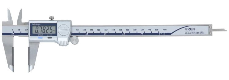 Mitutoyo ABSOLUTE Digimatic IP67 keményfém betétes digitális tolómérő, 0-8", 0.0005" (0.01 mm) (500-732-20) termék fő termékképe