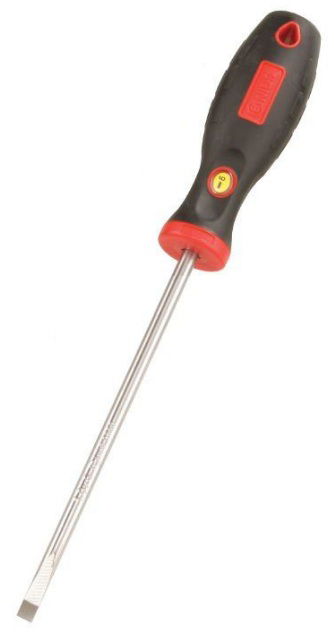 Genius Tools 504+0550 lapos csavarhúzó, 0.8x5.0x250mm termék fő termékképe