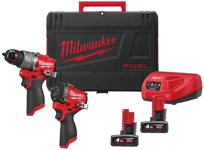 Milwaukee M12 FPP2X2-402X FUEL™ akkus szénkefe nélküli erőcsomag (PROMO) termék fő termékképe