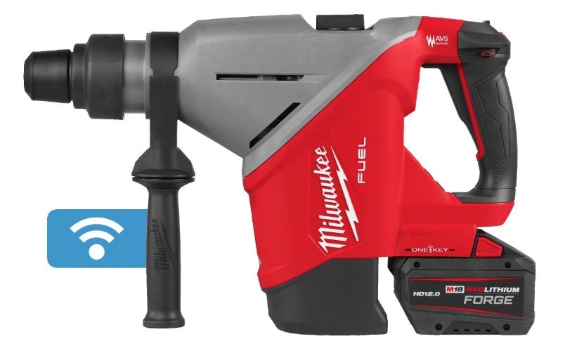 Milwaukee M18 FHACO745-122C akkus ONE-KEY™ FUEL™ 45 mm-es SDS-Max fúró- és bontókalapács (2 x M18 FB12 REDLITHIUM™ FORGE™ akkuval, kofferben) termék fő termékképe