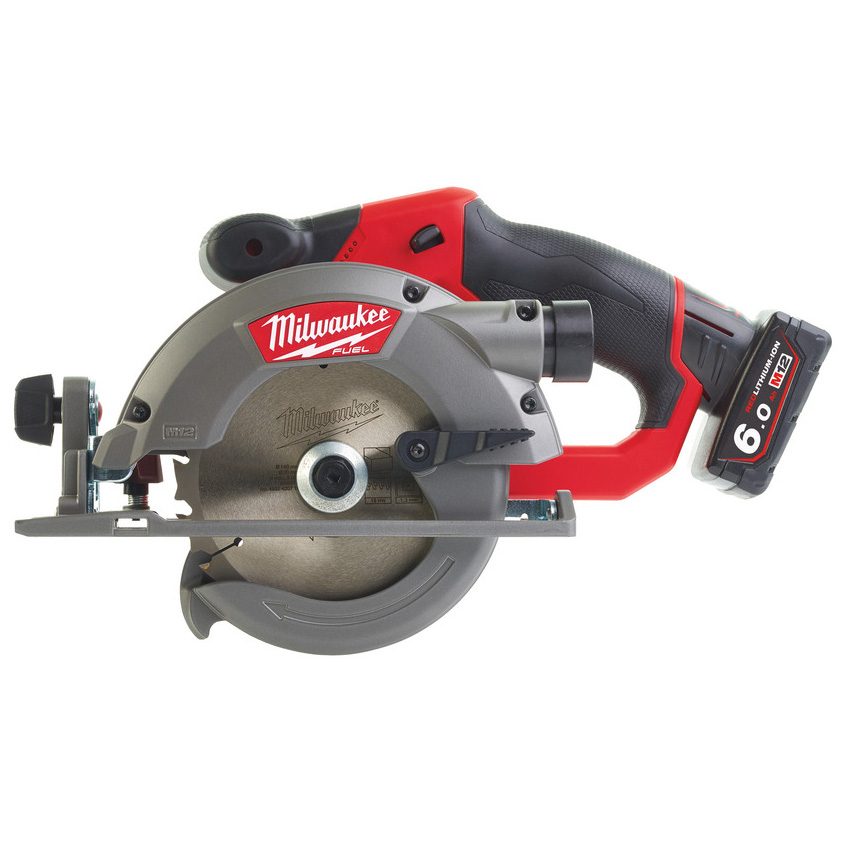 Milwaukee M12 CCS44-602X akkus szénkefe nélküli körfűrész (2 x 6.0 Ah Li-ion akkuval) termék fő termékképe