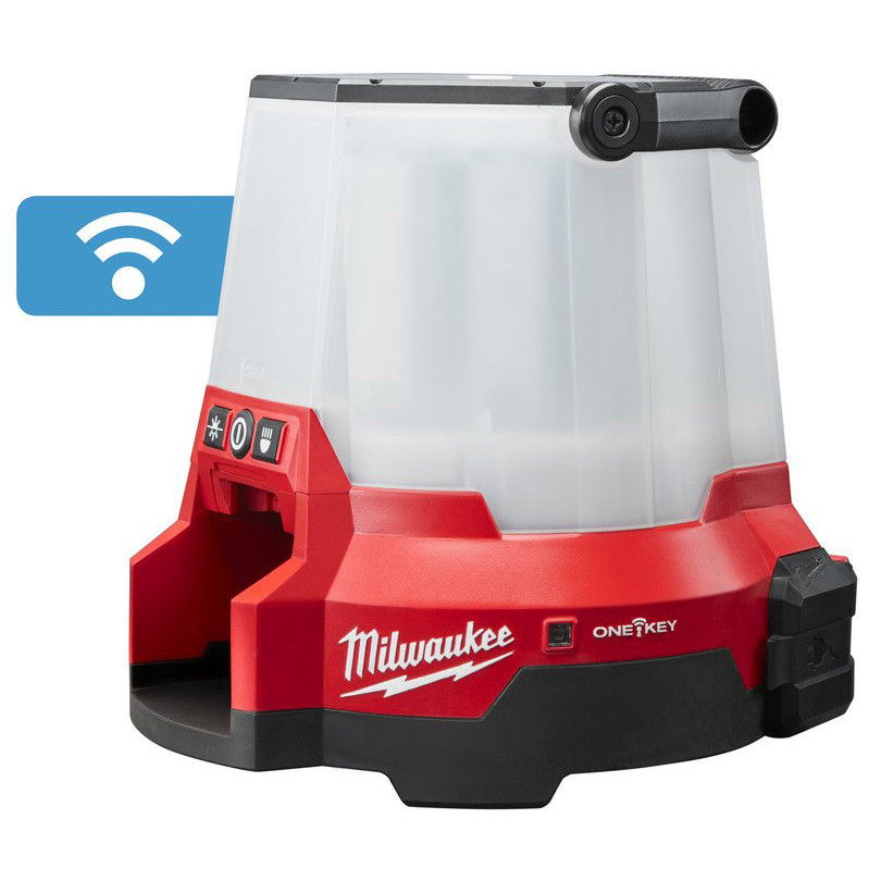 Milwaukee M18 ONESLSP-0 TRUEVIEW™ hibrid (akkus vagy hálózati) ONE-KEY™ helyszínmegvilágító LED lámpa (akku és töltő nélkül) termék fő termékképe