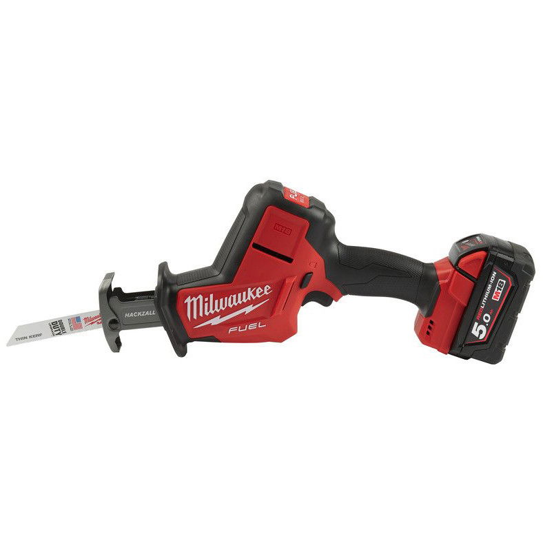 Milwaukee M18 FHZ-502X FUEL™ akkus HACKZALL™ fűrész (2 x 5.0 Ah Li-ion akkuval, Heavy Duty kofferben) termék fő termékképe