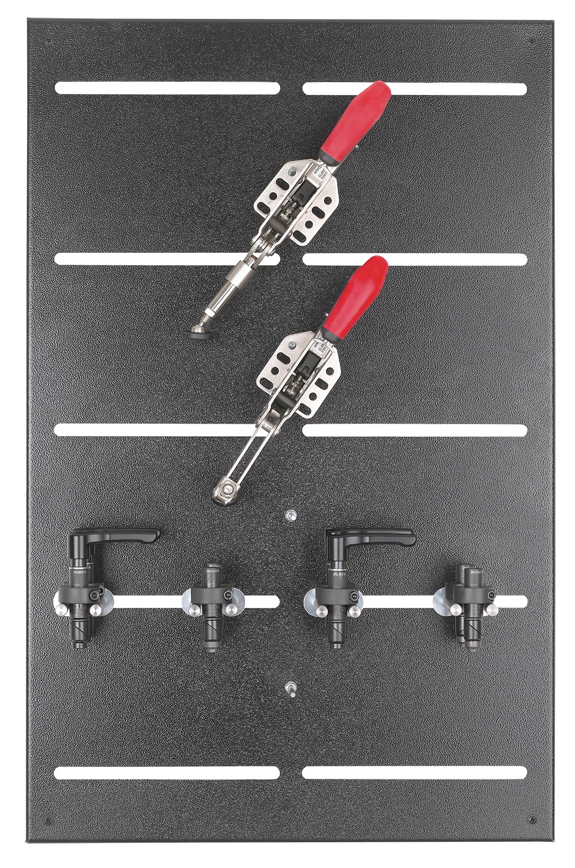 Schweisskraft Befogó kezdőkészlet Ø 28mm furatú asztalokhoz (panel, 6db szorító, ütköző) termék fő termékképe