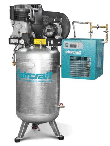 Aircraft Airprofi 703/270/10 FVK (520 l / 10 bar, 4 kW/400V, 270 l tart.), hűtveszárítóval termék fő termékképe