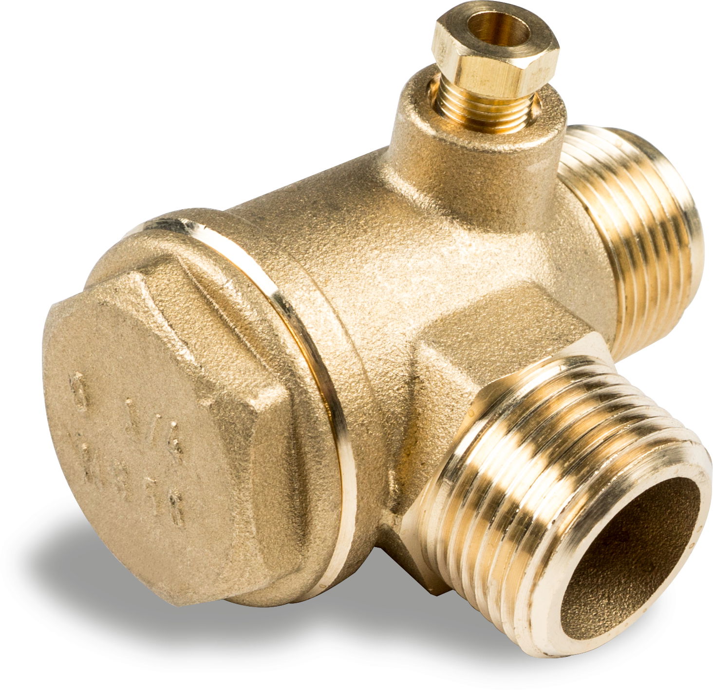 Aircraft Tartály visszacsapószelep 1/2" x 3/8" (6mm csőhöz) termék fő termékképe