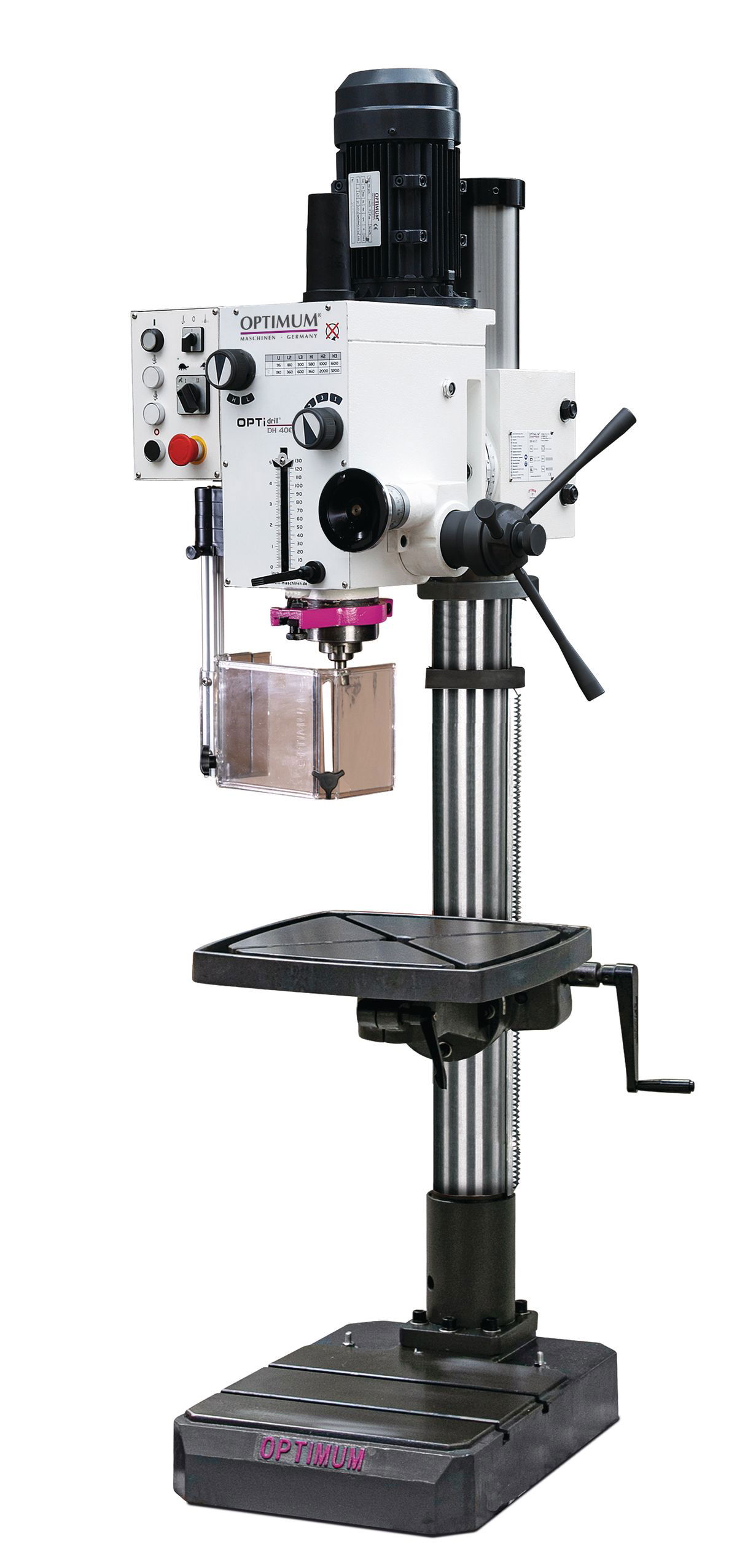 Optimum OPTIdrill DH 40G oszlopos hajtóműves fúrógép (1,5kW/400V) termék fő termékképe