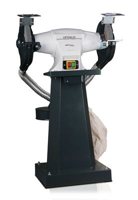 OPTIMUM OPTIgrind GZ20DD alépítménnyel és beépített elszívással (750W/400V/3Ph, 200x25) termék fő termékképe