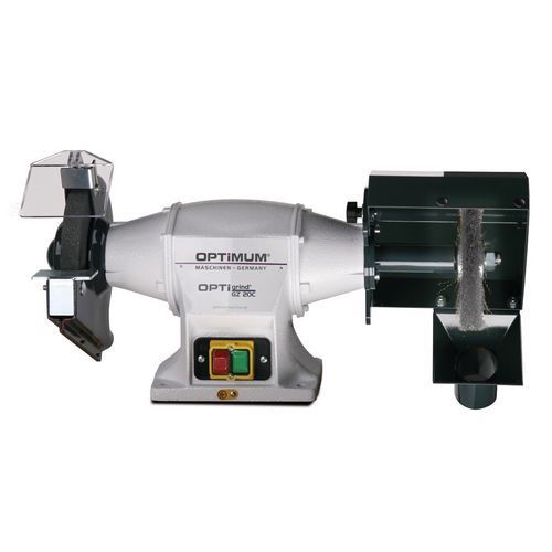 Optimum OPTIgrind GZ20CD köszörű- és drótkorongos köszörűgép (750W/400V, 200x25x20) termék fő termékképe