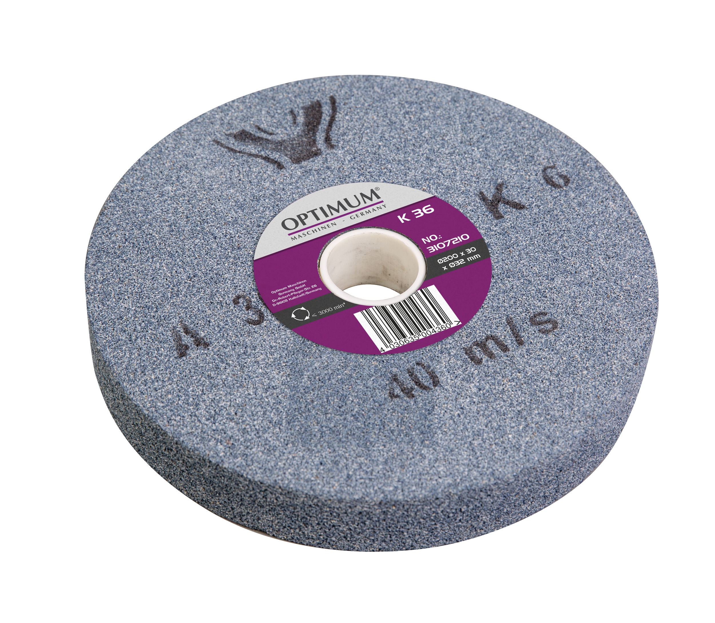 Optimum Köszörűkorong durva szemcsézet K36 átm.250x40; furat:32mm termék fő termékképe