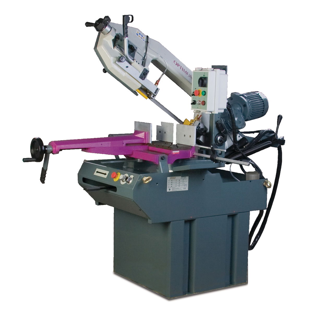 OPTIMUM OPTIsaw szalagfűrészgép 300DG (1,5kW, 400V, 0-255mm) termék fő termékképe