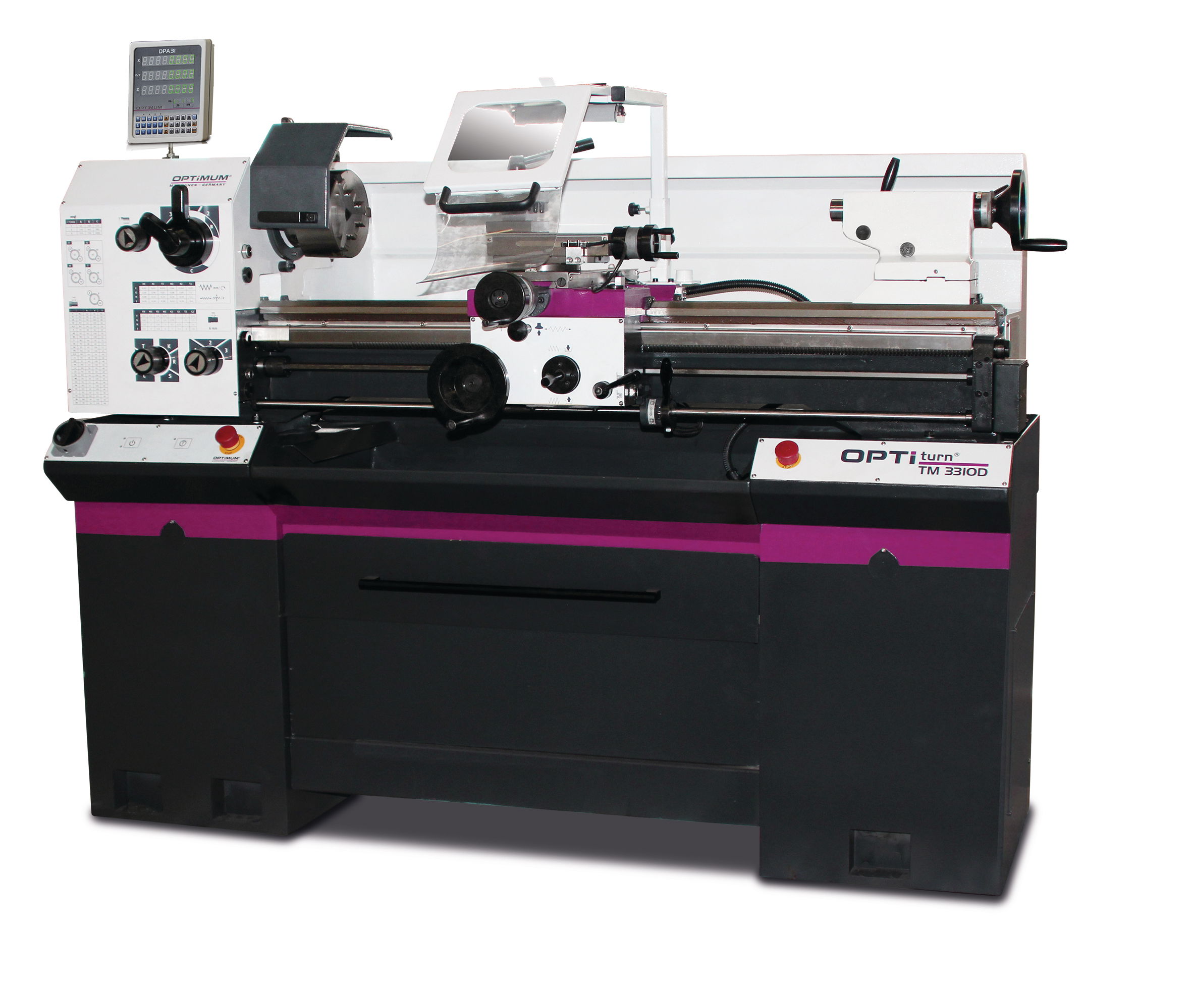 Optimum OPTIturn TM3310D Vezető és vonóorsós esztergagép termék fő termékképe