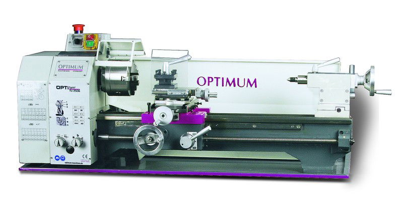OPTIMUM Esztergagép OPTI TU2506 (átm240x550mm, 125-2000 f/p,  750W/400V) termék fő termékképe