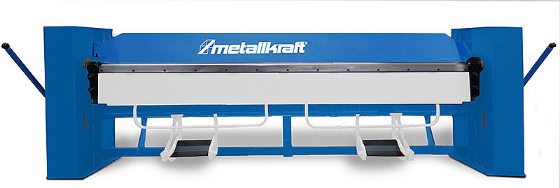 METALLKRAFT Lemezhajlító gép HSBM 2020-20 3S szegmentált alsó/felső pofával termék fő termékképe