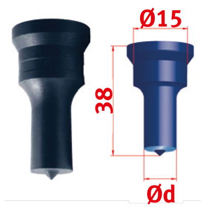 Metallkraft Körkivágó bélyeg Nr.1 Ø 10,0mm termék fő termékképe