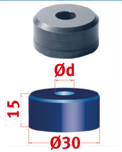 METALLKRAFT Körkivágó matrica Nr.30 Ø 10,2mm termék fő termékképe