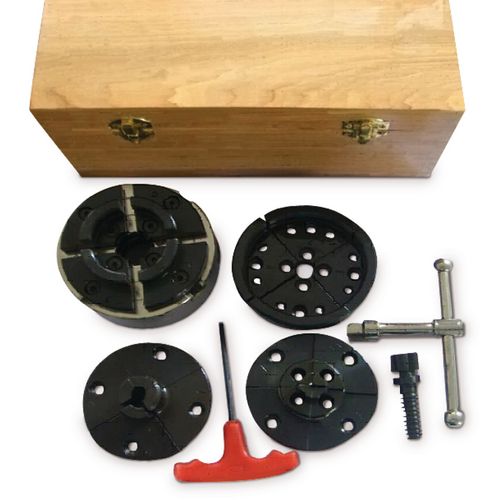 Holzstar faipari esztergához 4 pofás tokmány készlet M33x3,5 termék fő termékképe