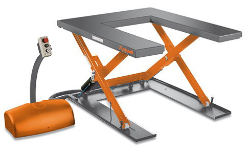 Unicraft SHT 1001 U hidraulikus ollós emelőasztal - U profil termék fő termékképe