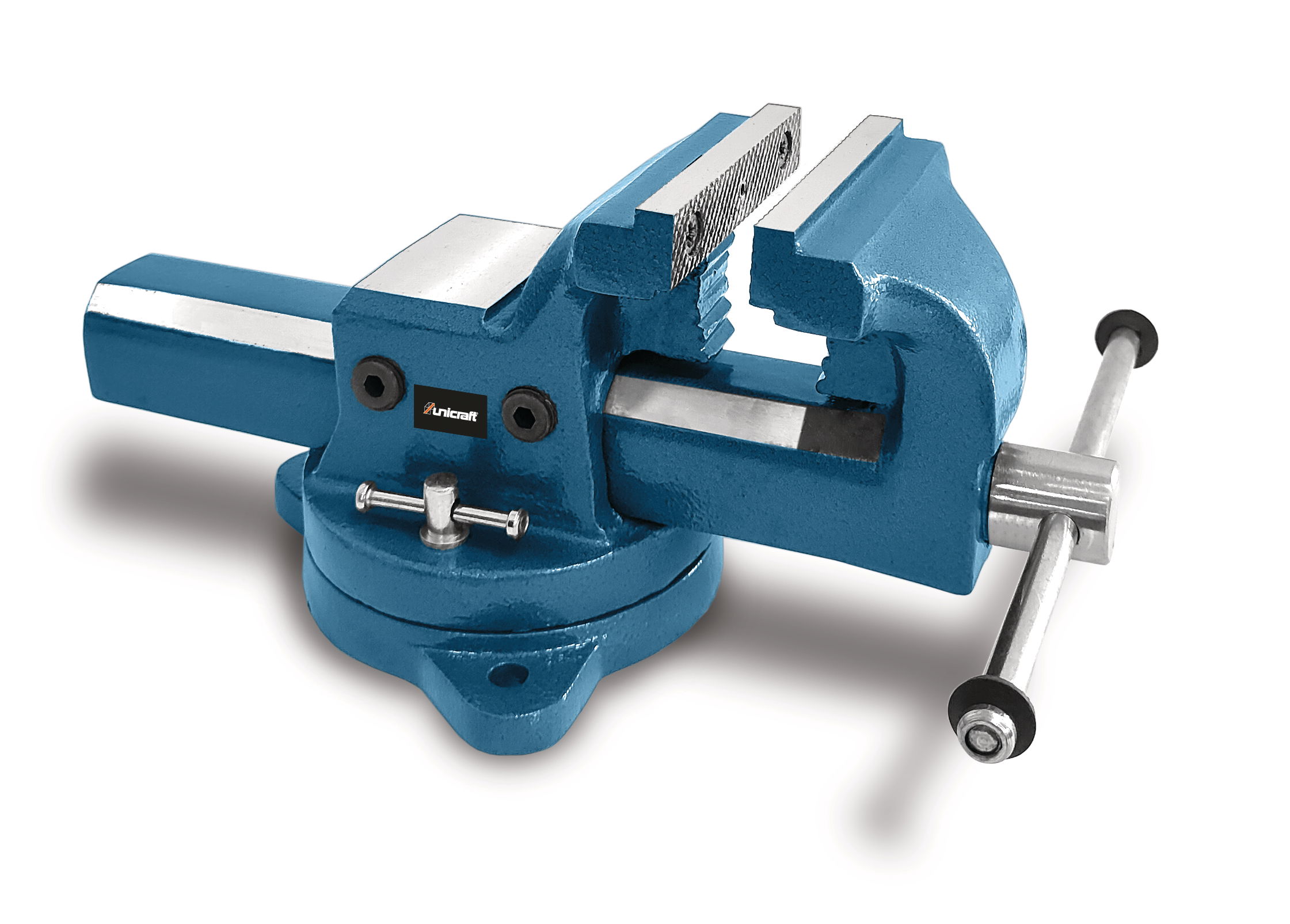 Unicraft Asztali satu (+csőrögzítő pofákkal) 125mm termék fő termékképe