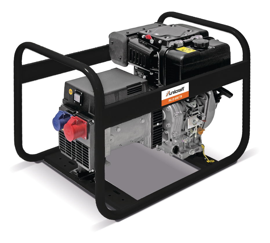 Unicraft PG-D 600 TR szinkrongenerátoros áramfejlesztő termék fő termékképe