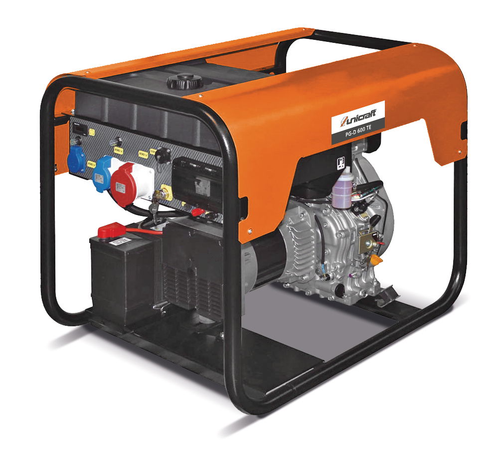 Unicraft PG-D 600 TE szinkrongenerátoros áramfejlesztő termék fő termékképe