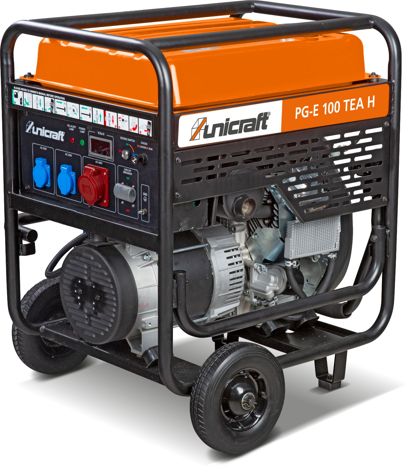 Unicraft PG-E 100 TEA szinkrongenerátoros áramfejlesztő termék fő termékképe