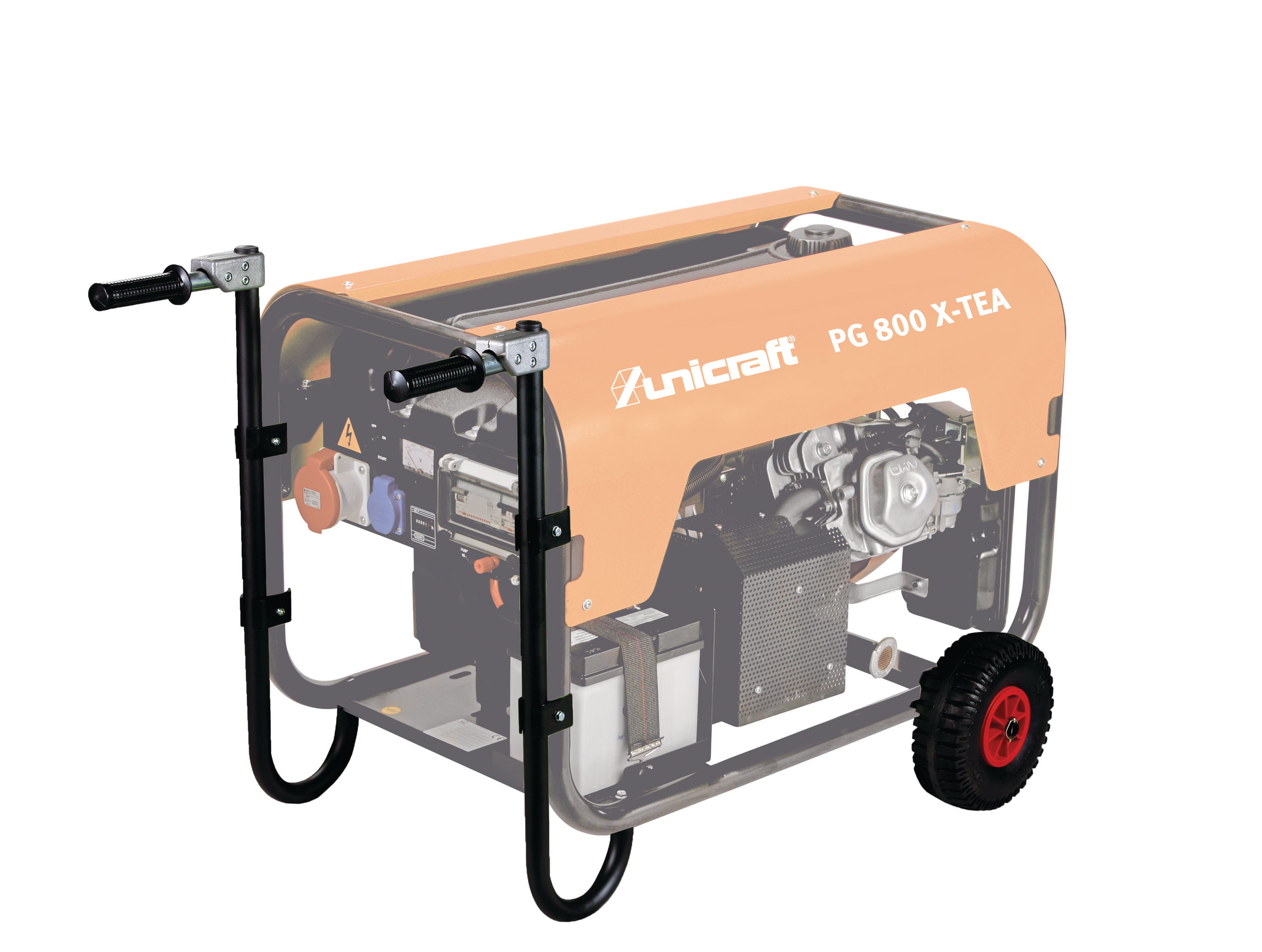 Unicraft RS-PG 2 hordozóegység áramfejlesztőkhöz lehajtható fogantyúval termék fő termékképe
