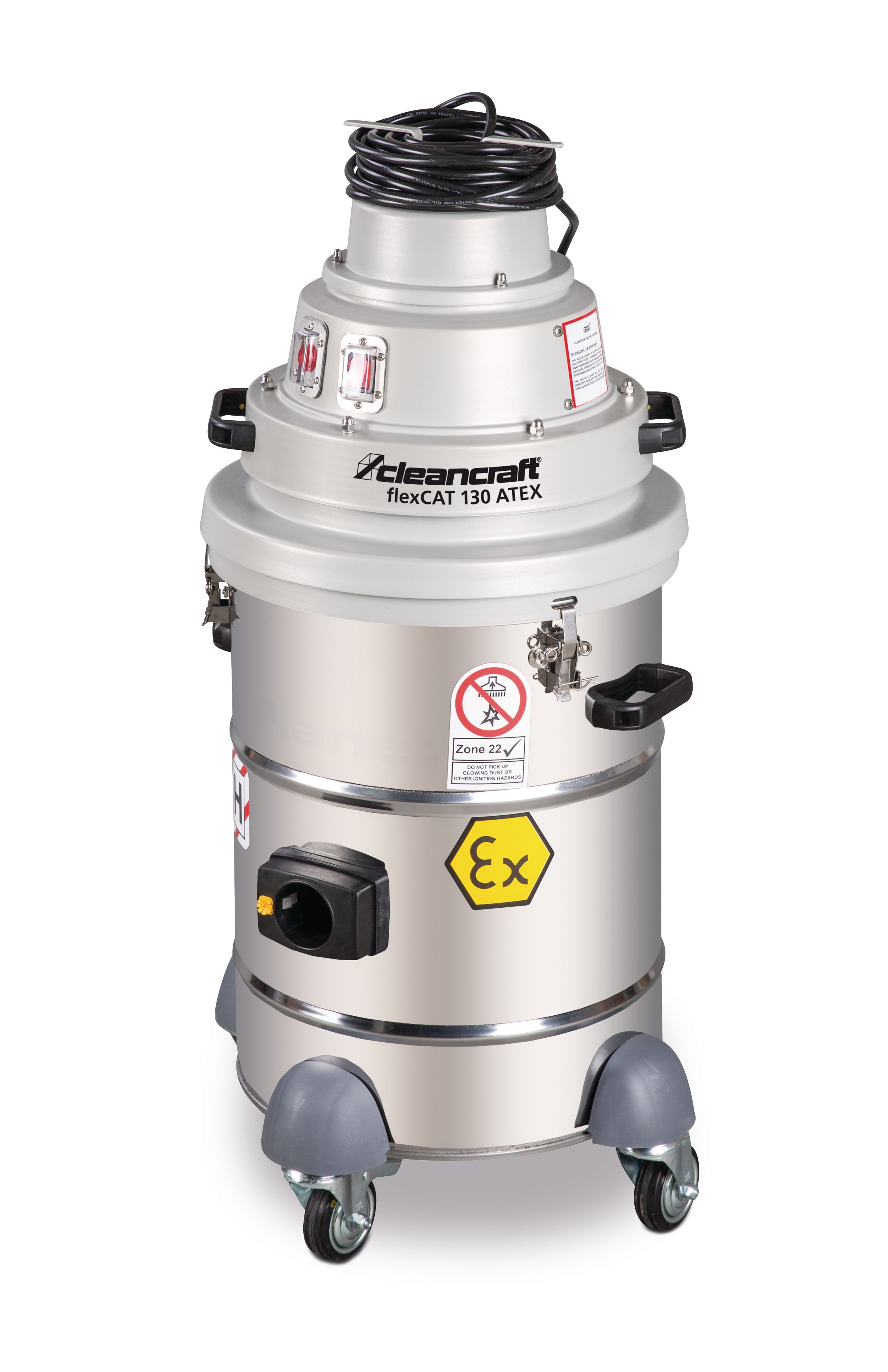 Cleancraft flexCAT 130 ATEX ipari porszívó termék fő termékképe