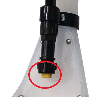 Cleancraft  Fúvóka, 80°-os szórásszöggel, sárga színű, Ø 0,2 mm átmérővel  flaxCAT 133IPD fejekhez termék fő termékképe