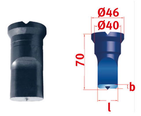 METALLKRAFT Hosszlyuk vágó bélyeg Nr.3 19,0 x 35,0 mm termék fő termékképe