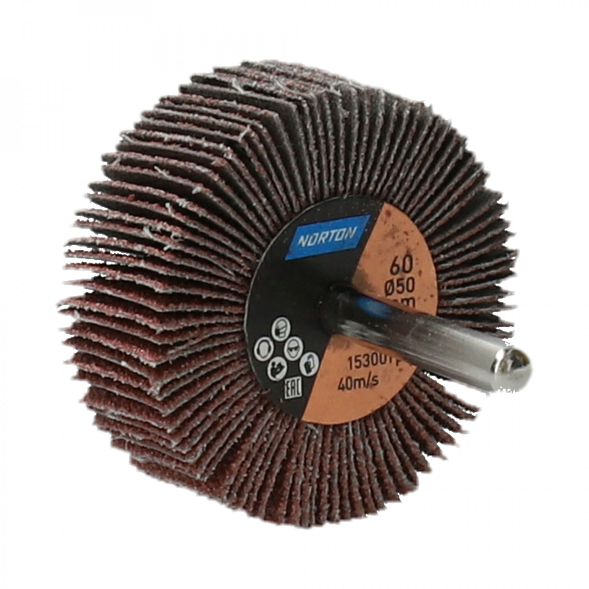 Norton Metal R207Plus csapos lamellás csiszolókorong Ø50x20x6mm P60, 10 db/csomag termék fő termékképe