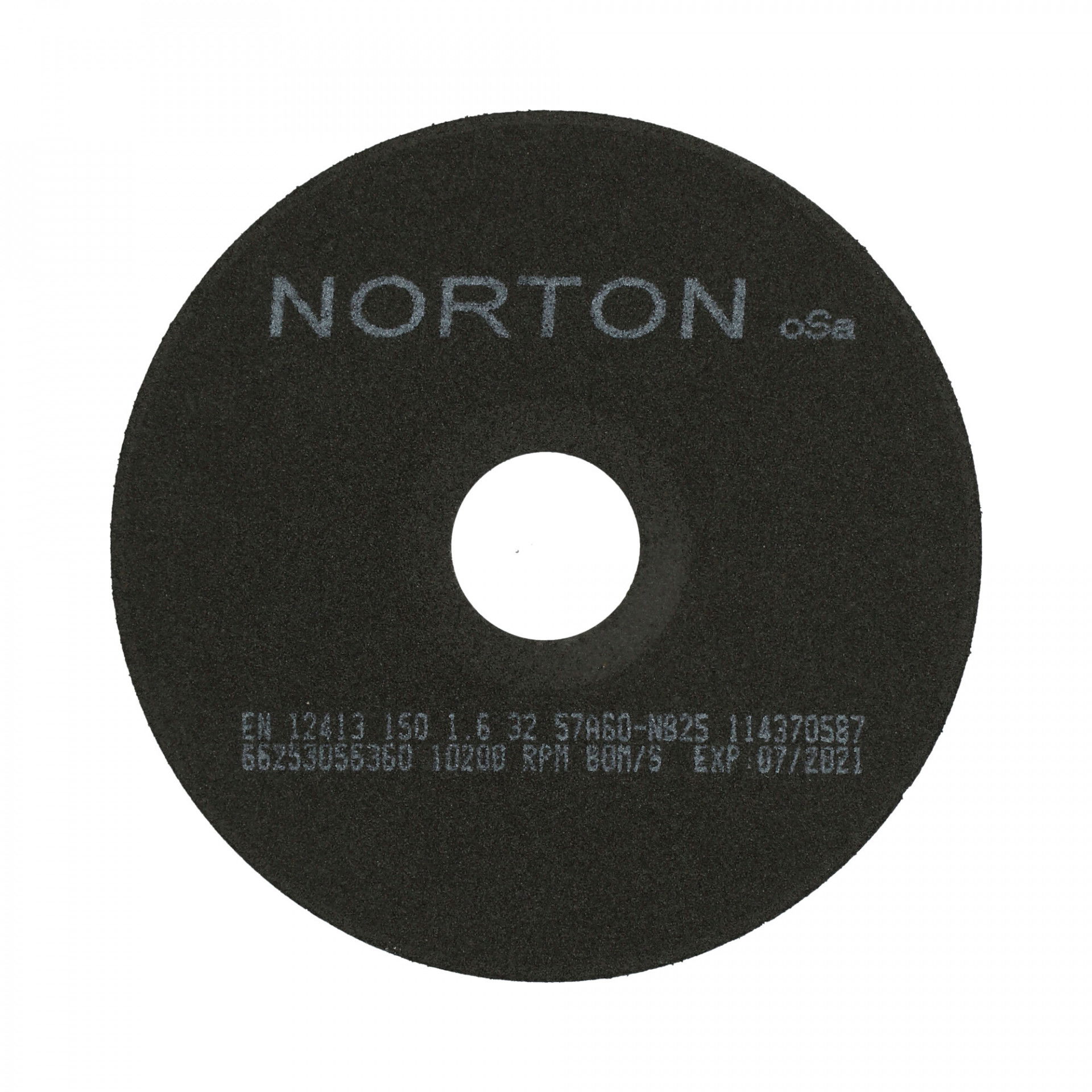 Norton Preciziós gépipari erősítés nélküli vágókorong 150x1,6x32 mm 57A 60 N B25, 25 db/csomag termék fő termékképe