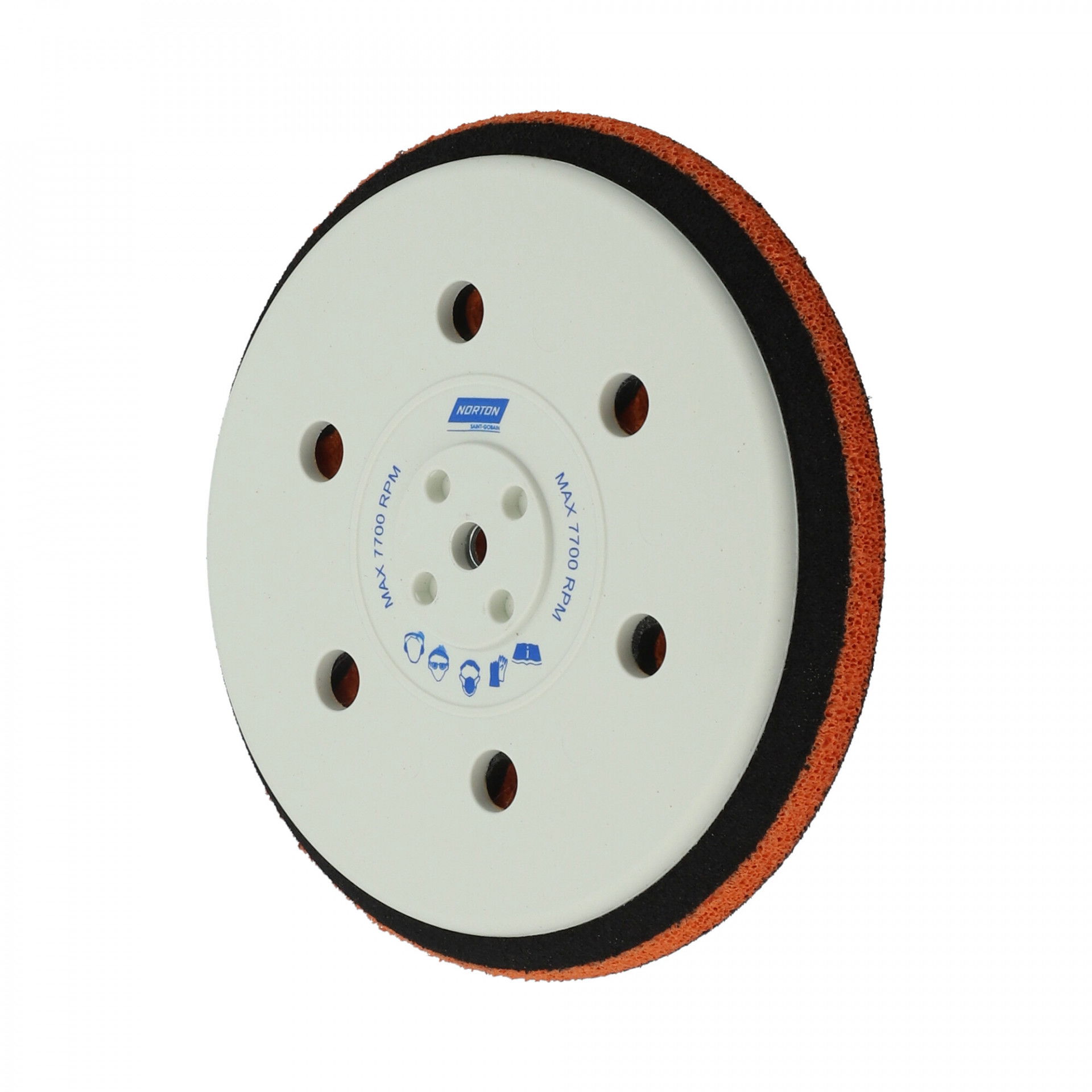 Norton Pro csiszolókorong felfogó 14+1 lyukas Ø150 mm Soft termék fő termékképe