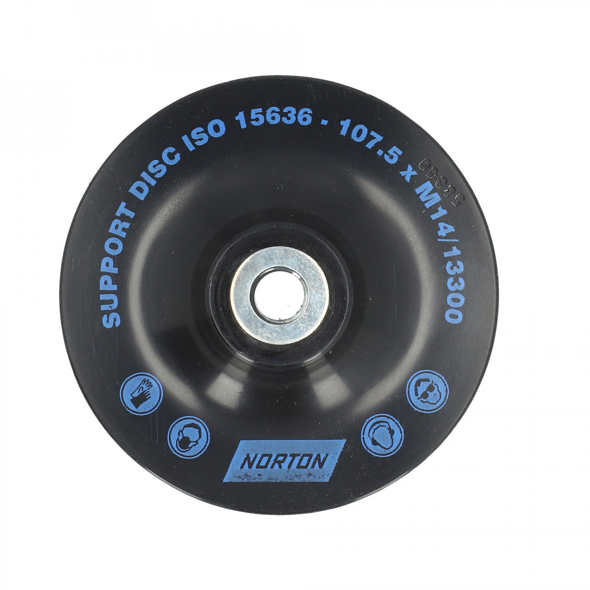 Norton fíbertárcsa felfogó Nylon Medium Ø115xM14, 5 db/csomag termék fő termékképe