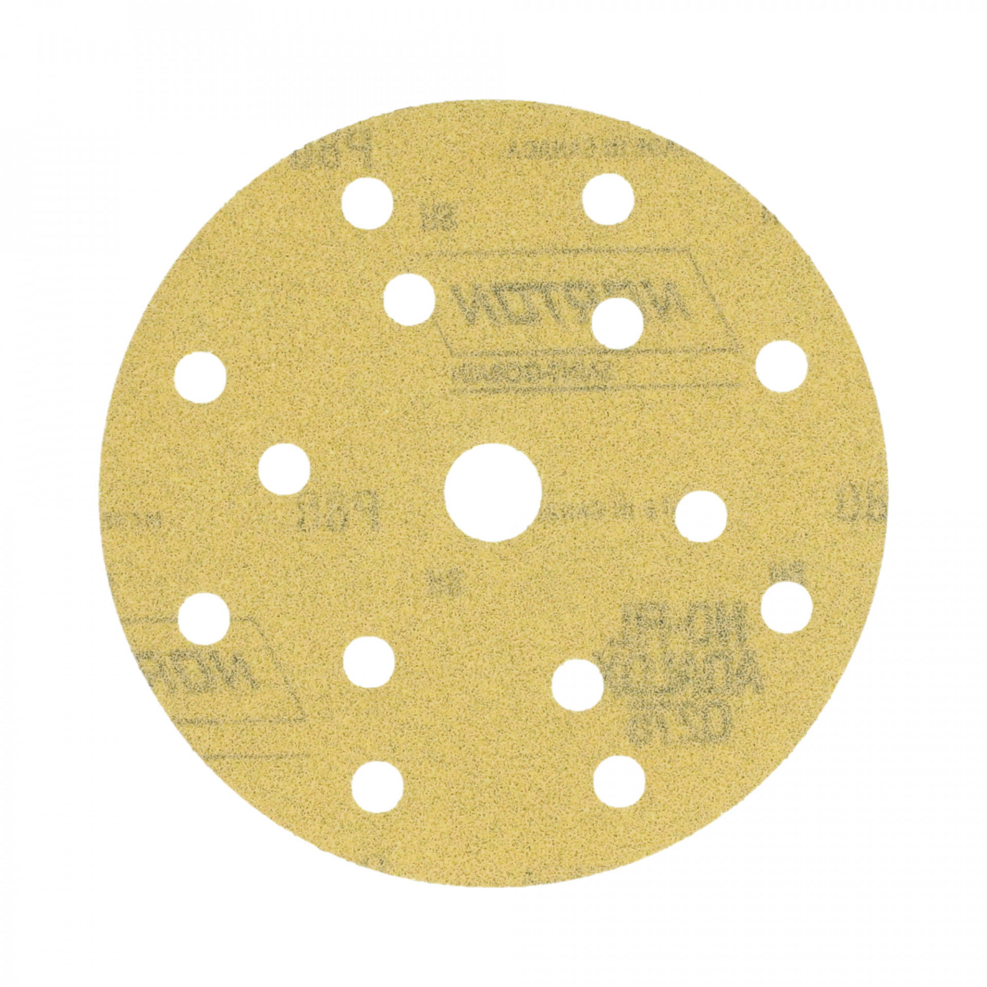 Norton Pro Film Q275 tépőzáras csiszolókorong Ø150 14+1 Lyukas P80, 100 db/csomag termék fő termékképe