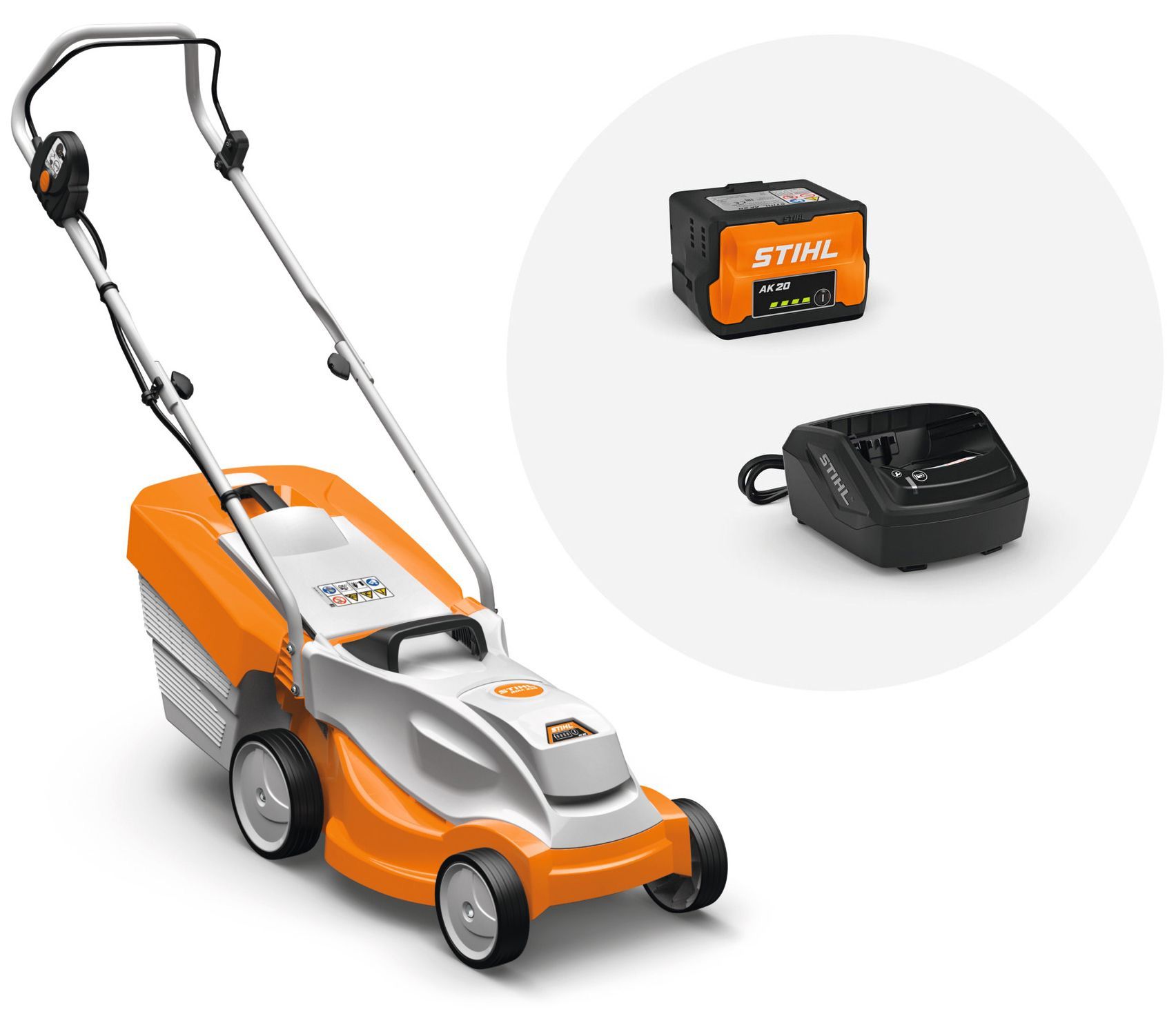 STIHL RMA 235 akkumulátoros fűnyíró (1 x 4.0 Ah Li-ion akkuval) termék fő termékképe