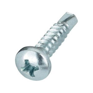 DIN 7504N Domborúfejű önfúró lemezcsavar, Acél, Horganyzott, 3,9x13 termék fő termékképe
