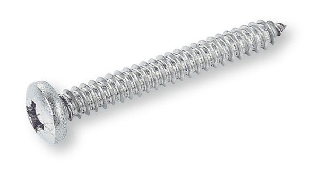 DIN 7981 Domború fejű kereszthornyos lemezcsavar, A2, Rozsdamentes, 3,9x25 termék fő termékképe