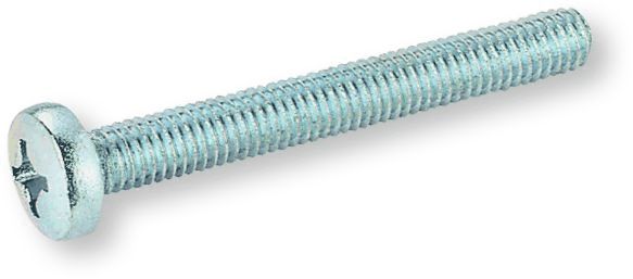 DIN 7985 Domború fejű kereszthornyos csavar, 4.8, Horganyzott, M 3x45 termék fő termékképe