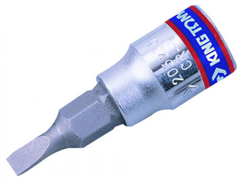 King Tony Lapos bitfej 1/4˝  6,5x1,2x37mm   203265 termék fő termékképe