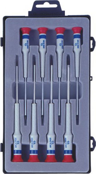 King Tony 8 részes műszerész-csavarhúzó készlet (lapos) 32218MR termék fő termékképe