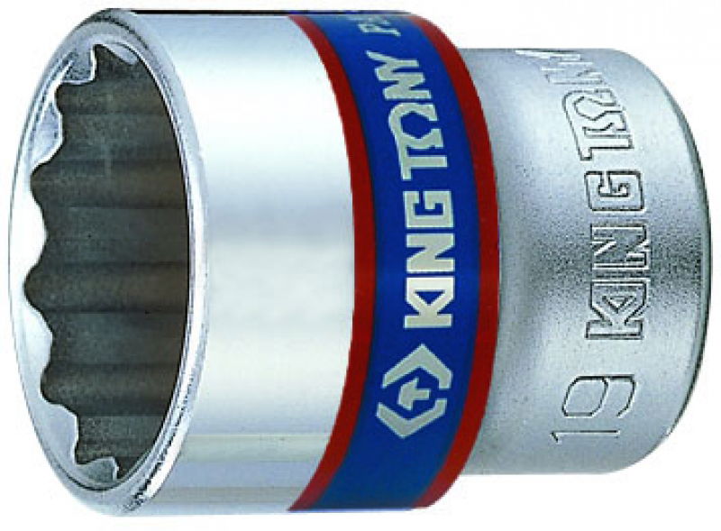 King Tony Kézi dugókulcsfej 3/8˝19mm 12*   333019M termék fő termékképe