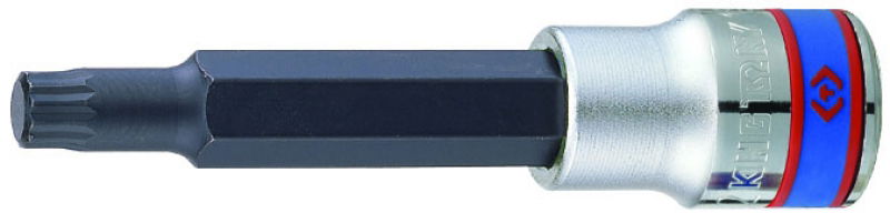 King Tony Spline bitfej 1/2˝ M8,9 L=100mm   404108 termék fő termékképe