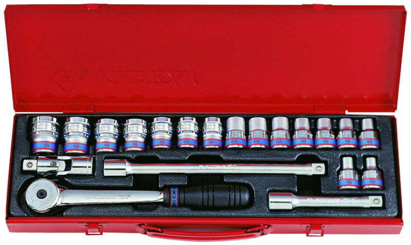 King Tony 20 részes 1/2˝-os kézi dugókulcs készlet  6*   4320MR termék fő termékképe