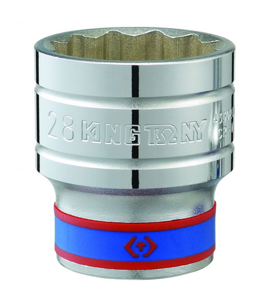 King Tony Kézi dugókulcsfej 1/2˝25mm 12*   433025MR termék fő termékképe