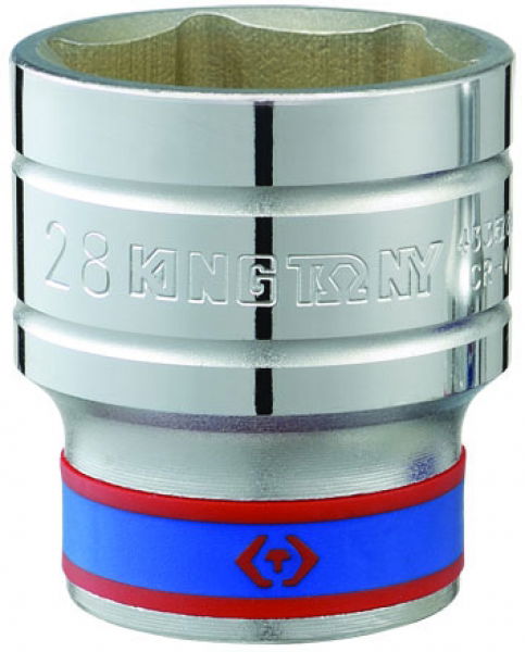 King Tony Kézi dugókulcs CRV 1/2˝ 6mm 6*   433506MR termék fő termékképe