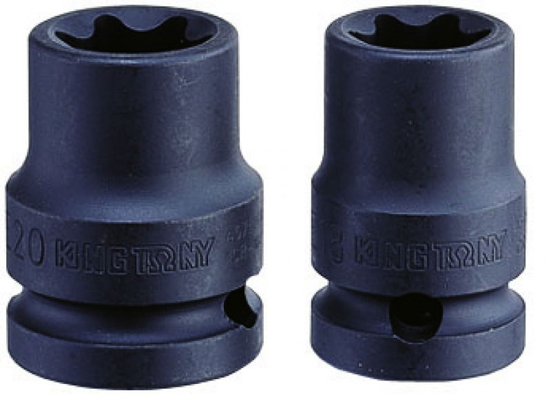 King Tony Gépi 1/2˝-os torx-dugókulcs E18  457518M termék fő termékképe